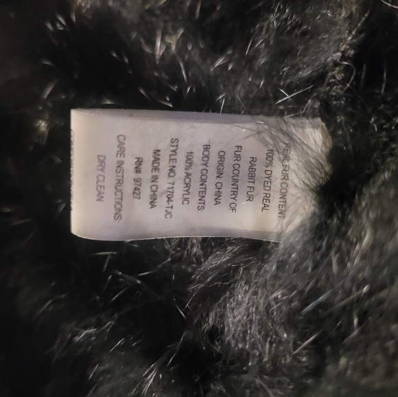Dolce Cabo Real Rabbit Fur Vest - Picture 4 of 4